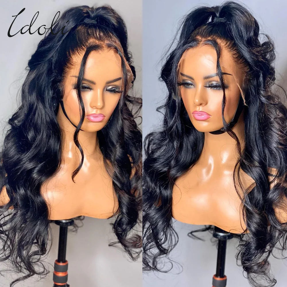 Top Trends: 13x4 Body Wave Lace Front Wigs Human Hair Pre Plucked HD Transparent Lace Frontal Wig With Baby Hair 180% Density Gluless Wig Shoppable Styles