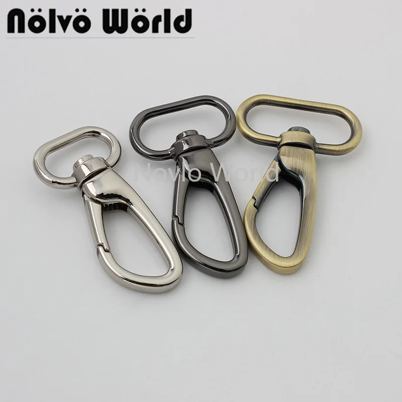 Top Trends: 10-50pcs 5 Colors 20mm 26mm 32mm 38mm Durable Trigger Snap Hook Clasp Clip, swivel Dog Leash Hook Purse Adjusted Shoppable Styles