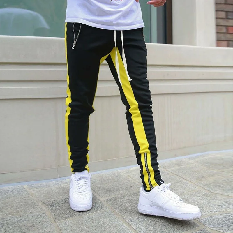 Top Trends: Mens Joggers Casual Pants Fitness Male Sportswear Tracksuit Bottoms Skinny Sweatpants Trousers Black Gyms Jogger Track Pants Shoppable Styles - Image 4