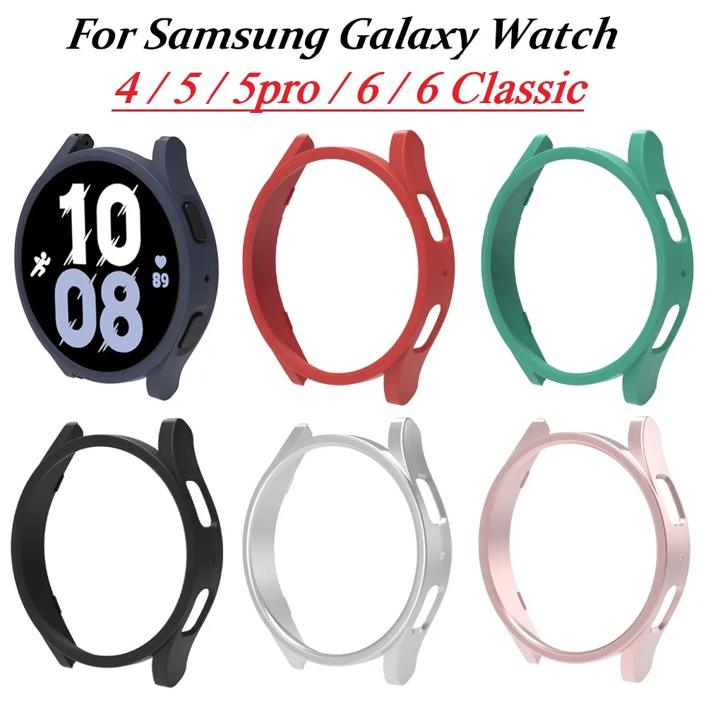 Top Trends: Case For Samsung Galaxy Watch 4 / 5 / 6 40mm 44mm 5pro 45mm Protective Bumper Shell For Galaxy Watch 6 Classic 43mm 47mm Hard Cover Shoppable Styles