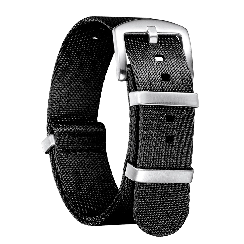 Top Trends: Watchbands Premium Ballistic Nylon Bracelet Pulseira Watch Band Military Washable Replacement Watch Strap 22mm 20mm 24mm 18mm Shoppable Styles