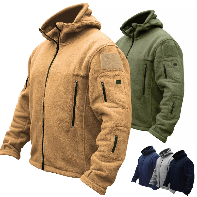 Top Trends: Tactical Recon Thin Fleece Jacket Hunting Winter Outdoor Hiking Army Hoodie Thermal Coat Security Police Combat Hoody Full Zip Shoppable Styles