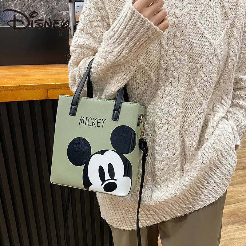 Top Trends: MINISO Disney Mickey New Women&#039;s Handbag Cartoon Fashion Women&#039;s Bag High-quality Large-capacity One-shoulder Oblique Bag Shoppable Styles