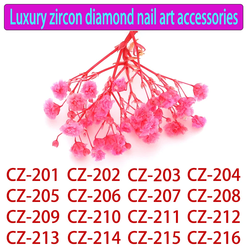 Top Trends: 5 Pcs / pack 3D Metal Manicure Jewelry Luxury Brand Series Nail Art Decoration Accessories Shiny Zircon Diamond Design Nail Charm Shoppable Styles