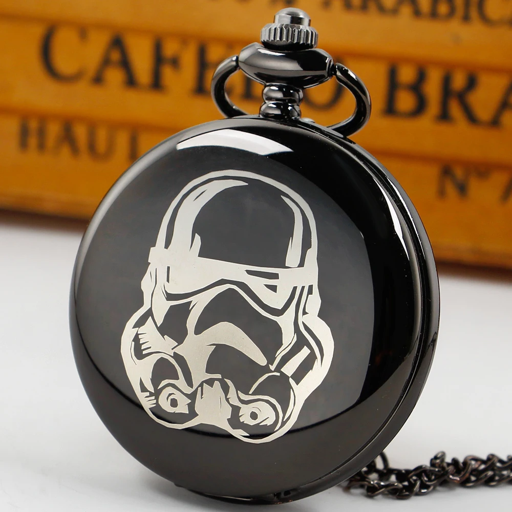 Top Trends: Cartoon Anime Quartz Pocket Watch Boys And Girls Student Gift Necklace With Chain Dropshipping Shoppable Styles