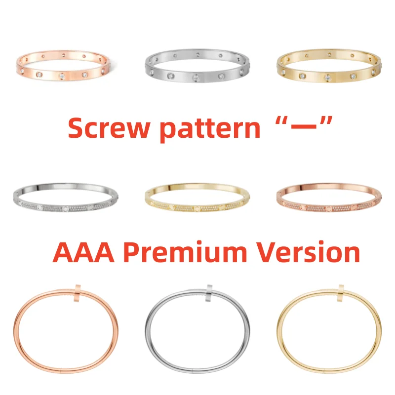 Top Trends: AAA High-end European And American Popular Nail Bracelet Personality Fashion Screw Full Drill Bullet Bracelet Christmas Gift Shoppable Styles