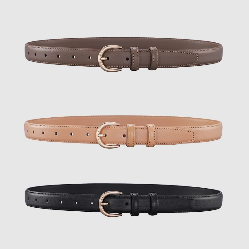 Top Trends: Women&#039;s Leather Belt Luxury Brand Designer Belt Simple Fashion With Jeans And Trousers Decorated Belt High-quality Alloy Buckle Shoppable Styles