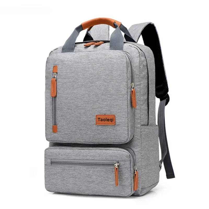 Top Trends: Casual Business Backpack For Men Light 15 Inch Laptop Bag 2023 Waterproof Oxford Cloth Lady Anti-theft Travel Backpack Gray Shoppable Styles