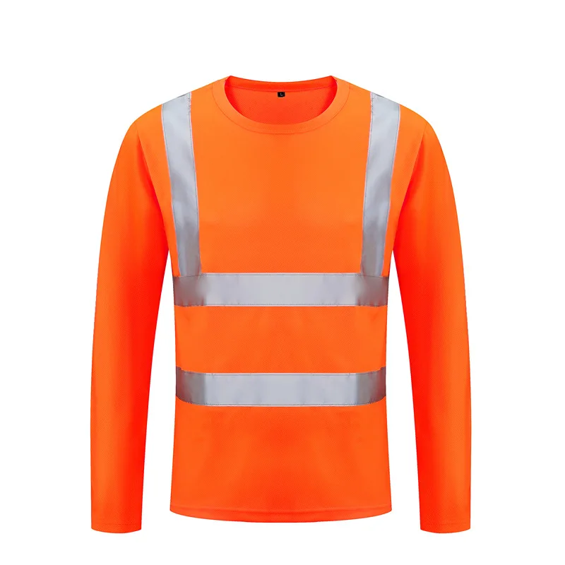 Top Trends: 2023Outdoor Shirt Fluorescent High Visibility Safety Work Shirt Summer Breathable Work T Shirt Reflective Vest T-shirt Quick Dry Shoppable Styles