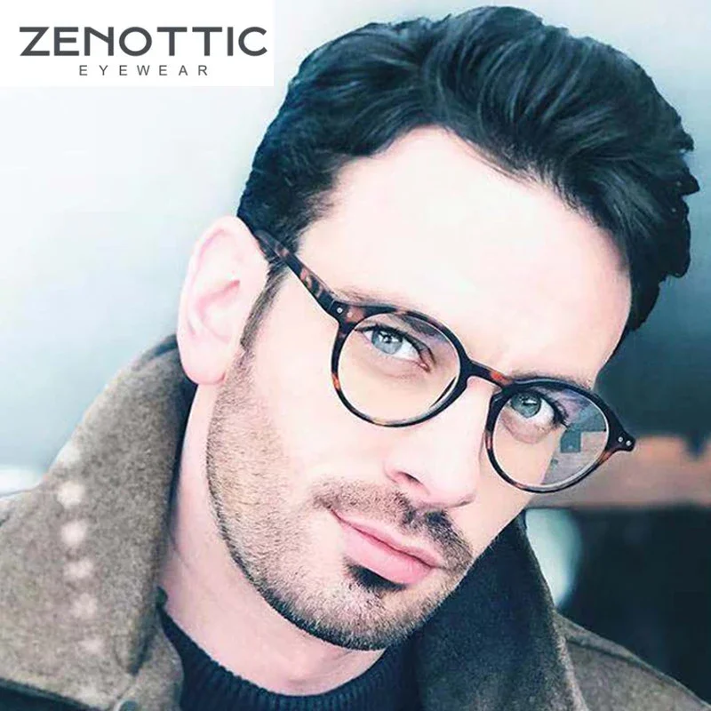 Top Trends: ZENOTTIC 2024 Retro Reading Glasses Anti Blue Light Blocking Readers Fashion Lightweight Eyeglasses Women Men Diopter 0 To 4.0 Shoppable Styles