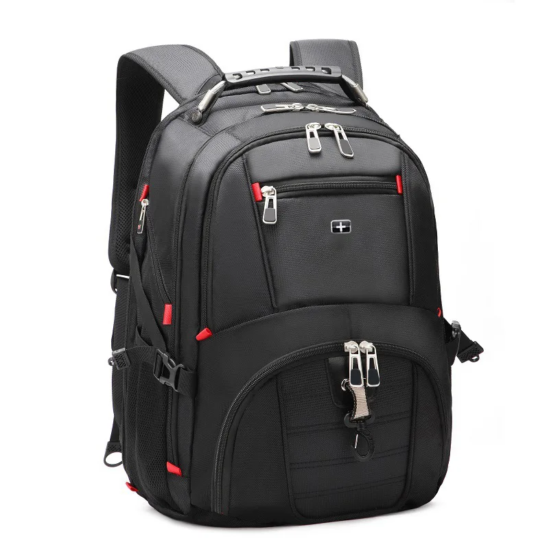 Top Trends: Large Capacity Backpack Male Bag Travel Multi-function Backpack USB Charging Waterproof Anti-theft 17.3 Inch Laptop Backpack Shoppable Styles