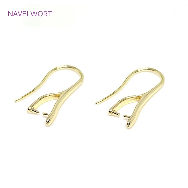 Top Trends: 14K Gold Plated Hypoallergenic Fashion French Earrings Hooks Ear Wire Earrings Accessories For DIY Earring Making Accessories Shoppable Styles