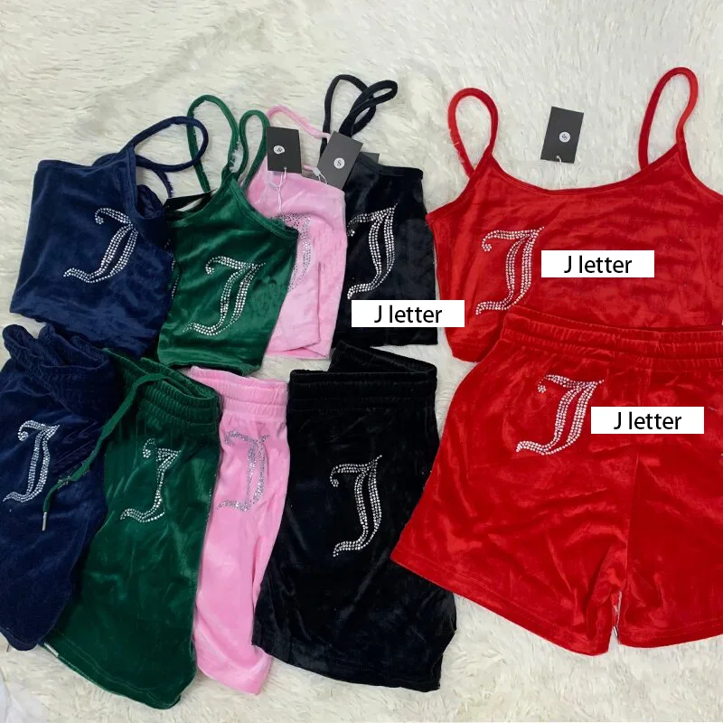 Top Trends: Two Piece Set Women Outfit 2024 Fashion Tracksuit Camisole Tank Top And Shorts Y2k Sexy Outwear Female Clothing Streetwear Shoppable Styles