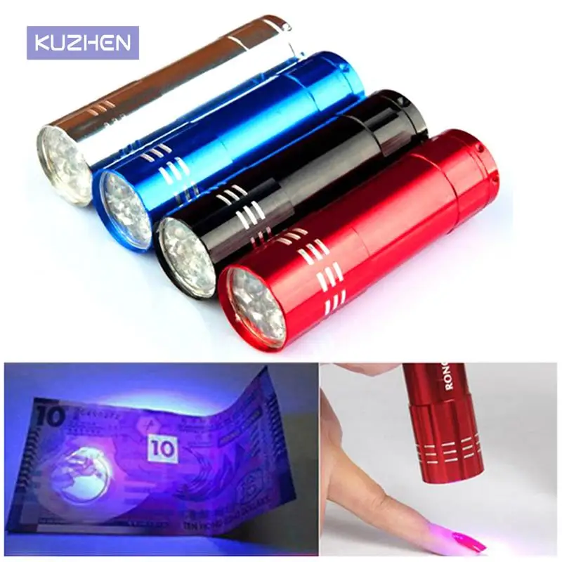 Top Trends: Portable Nail Gel Mask Fast Drying Manicure Tool Nail Dryer Mini 9 LED Lights Flashlight UV Lamp New Shoppable Styles