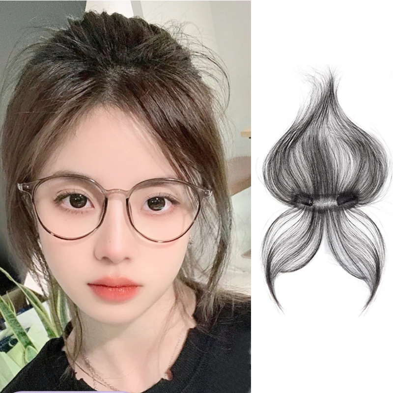 Top Trends: Synthetic Hair Bangs Clip-In Bangs Hair Extesions Natural Neat Fake Fringe Topper Hairpiece Invisible Clourse Hairpieces Shoppable Styles