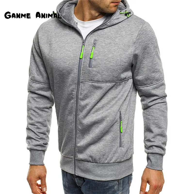 Top Trends: Men&#039;s Zipper Hooded Coat Sweatshirt Man Sweaters And Hoodies Casual Sweatshirt With Solid Color Hoody Warm Hood S-4XL Shoppable Styles