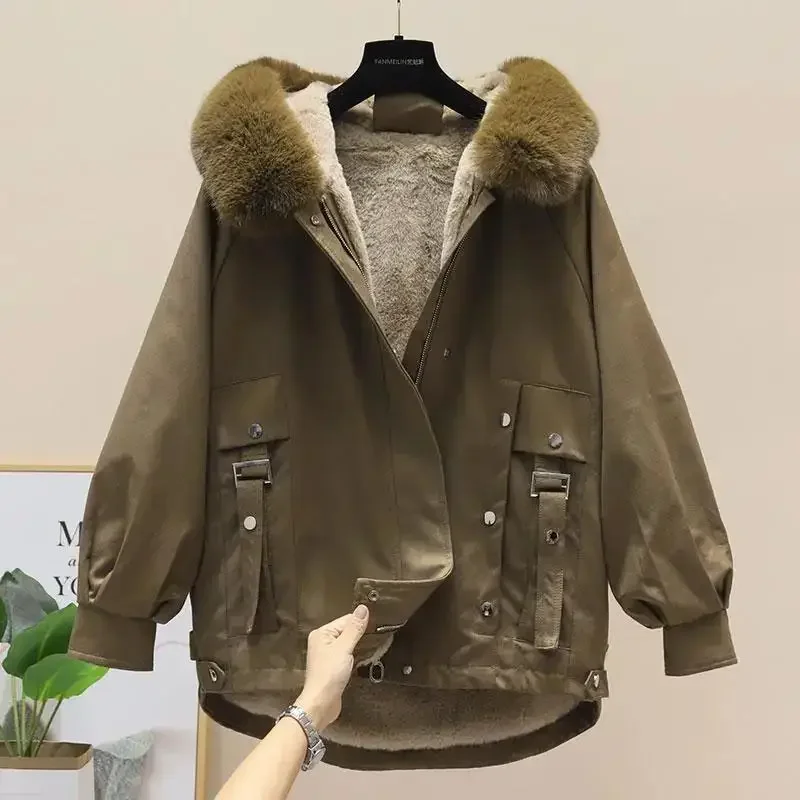 Top Trends: Winter Women&#039;s Cold Coat Parkas Super Hot Coats Fur Jacket Hooded Tops Snow Outercoat Cheap Wholesale New Shoppable Styles