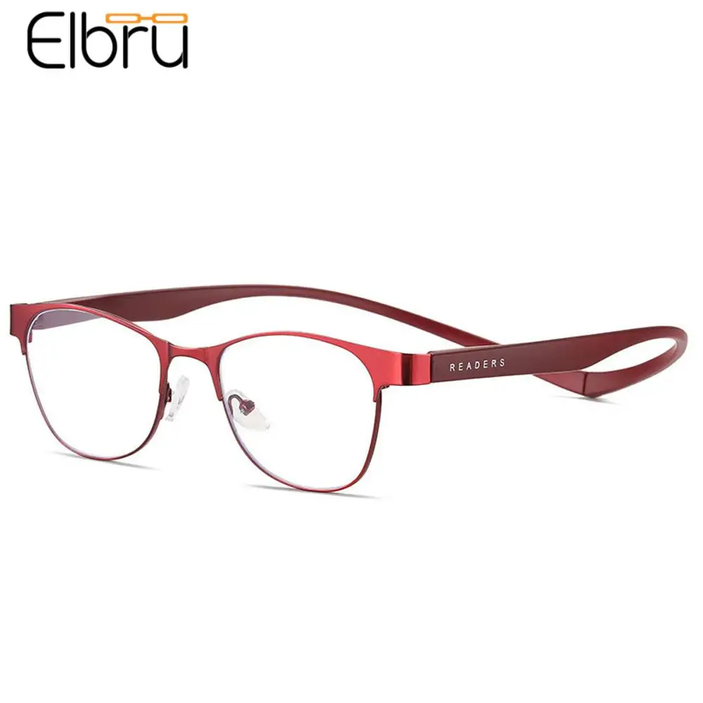 Top Trends: Elbru Magnetic Reading Glasses Men Women Anti Blue Light Presbyopia Glasses Hanging Neck Magnet Hyperopia Glasses + 1to+ 4 Gafas Shoppable Styles