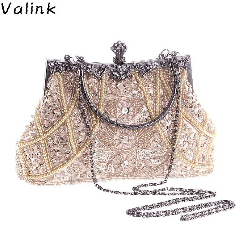 Top Trends: сумка New Retro Handbag Luxury Evening Clutch Bag Embroidered Design Ladies Wedding Evening Party Dinner Bag, Bags For Women Shoppable Styles