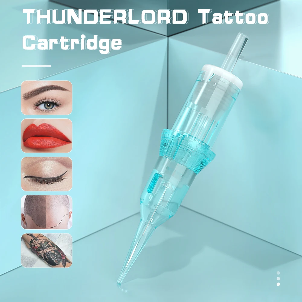 Top Trends: New Thunderlord Power Tattoo Needle Liner Shader Permanent Makeup Tattoo Cartridge RS MG U For Universal Tattoo Machine Pen Shoppable Styles