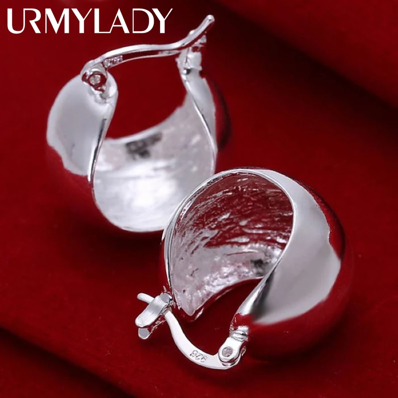 Top Trends: Fine 925 Sterling Silver Earrings Wedding High Quality Popular Product Fashion Women Party Earring Jewelry Free Shipping Shoppable Styles