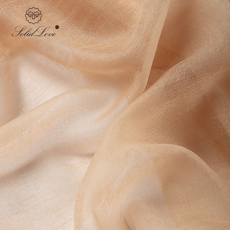 Top Trends: 100% Cashmere Scarf Women Luxury Brand Warm Soft Wrap Shawl Large Size Fashion Pashmina Thin Scarf Summer Four Seasons Shoppable Styles