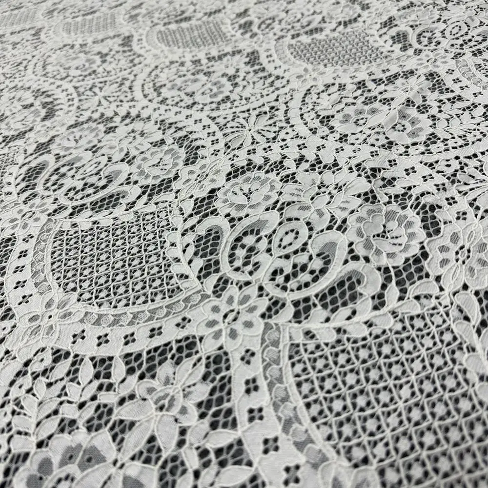 Top Trends: 2023OFF WHITE / IVORY Lace Sequins 150cm Shiny Brilliant Wedding Lace Fabric Accessories Dresses Lace Fabric Global Shipping Shoppable Styles