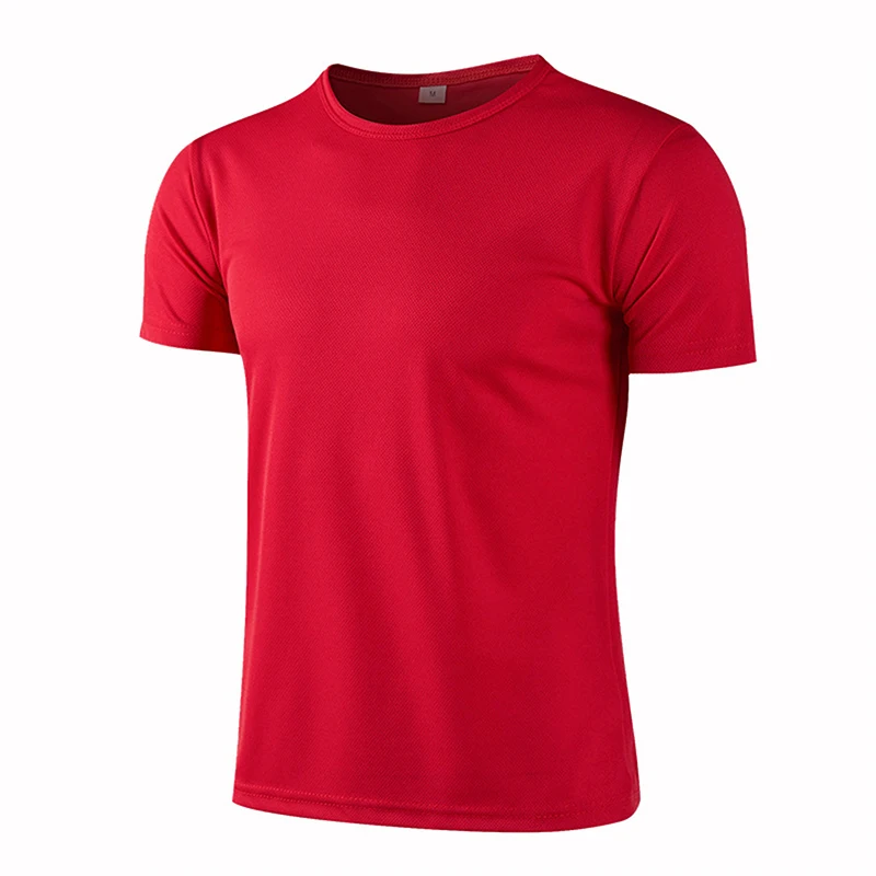 Top Trends: T-shirt Gym Jerseys Fitness Shirt Trainer Running T-shirt Men Breathable Sportswear Class Service Quick-drying Round Neck Sport Shoppable Styles - Image 3