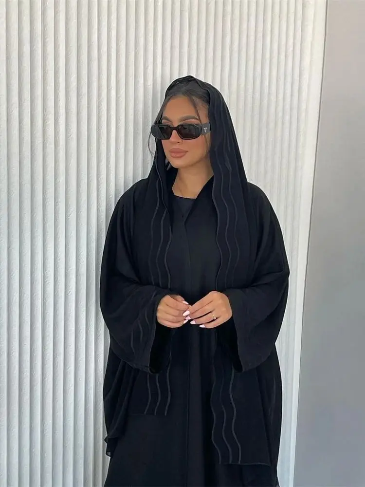 Top Trends: Ramadan Niqab Dubai Arabic Turkey Islam Muslim Kimono Abaya With Hijab Prayer Clothes Women Kaftan Djellaba Robe Femme Musulmane Shoppable Styles