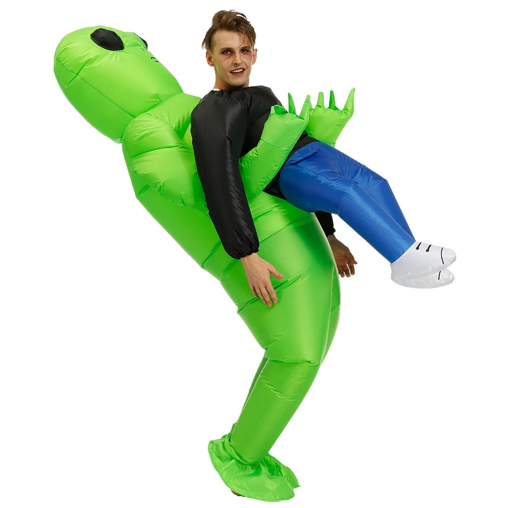 Top Trends: Cosplay Adult Kids Alien Inflatable Dinosaur Costume Boys Girl Party Costume Funny Suit Anime Fancy Dress Halloween Costume Shoppable Styles