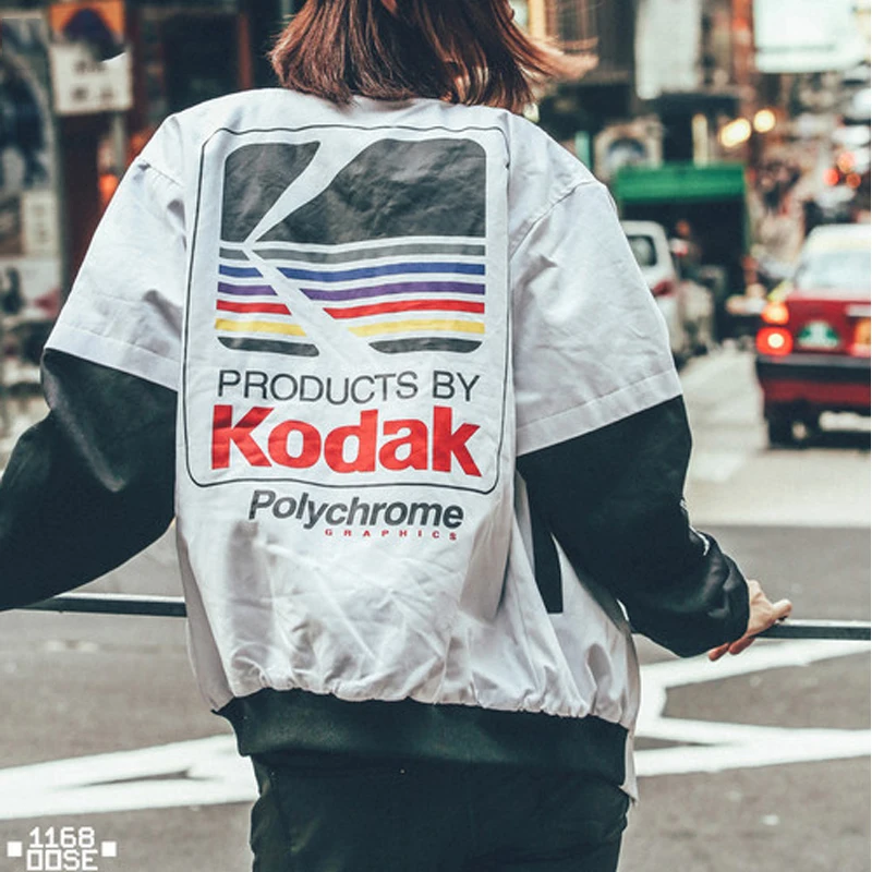 Top Trends: Japanese Hip Hop Style Women Bomber Jacket Harajuku Pilot Streetwear Coat Printing Couple Baseball Men Shoppable Styles