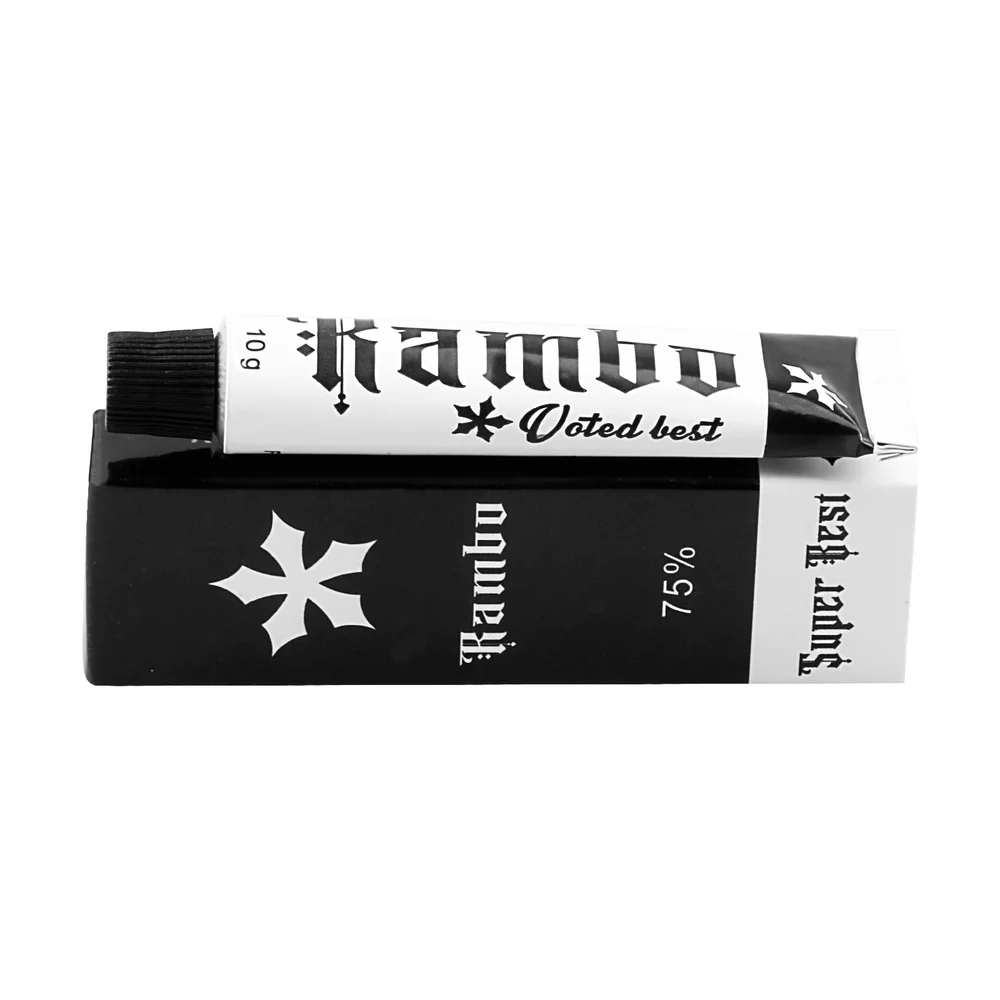 Top Trends: New 75% 5 / 10 / 20 / 100pcs RAMBO Proaegis Tattoo Cream Before Permanent Piercing Makeup Eyebrow Lips Body Skin 10g Tattoo Removal Shoppable Styles - Image 2