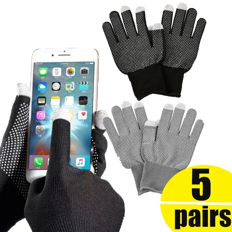 Top Trends: Anti-slip Gloves Nylon Breathable Protection Windproof Mobile Phone Available Water-repellent Durable Sports Accessories Shoppable Styles