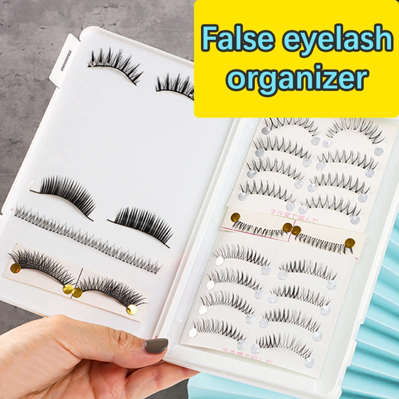 Top Trends: Plastic Makeup False Eyelashes Box Travel Empty Lashes Holder Case Container Storage Organizer Makeup Cosmetic Portable Shoppable Styles