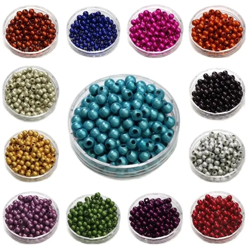 Top Trends: 4 / 6 / 8 / 10mm Mixed Color 3D Illusion Miracle Beads Acrylic Spacer Fantasy DIY Necklace Bracelet Jewelry Making Shoppable Styles