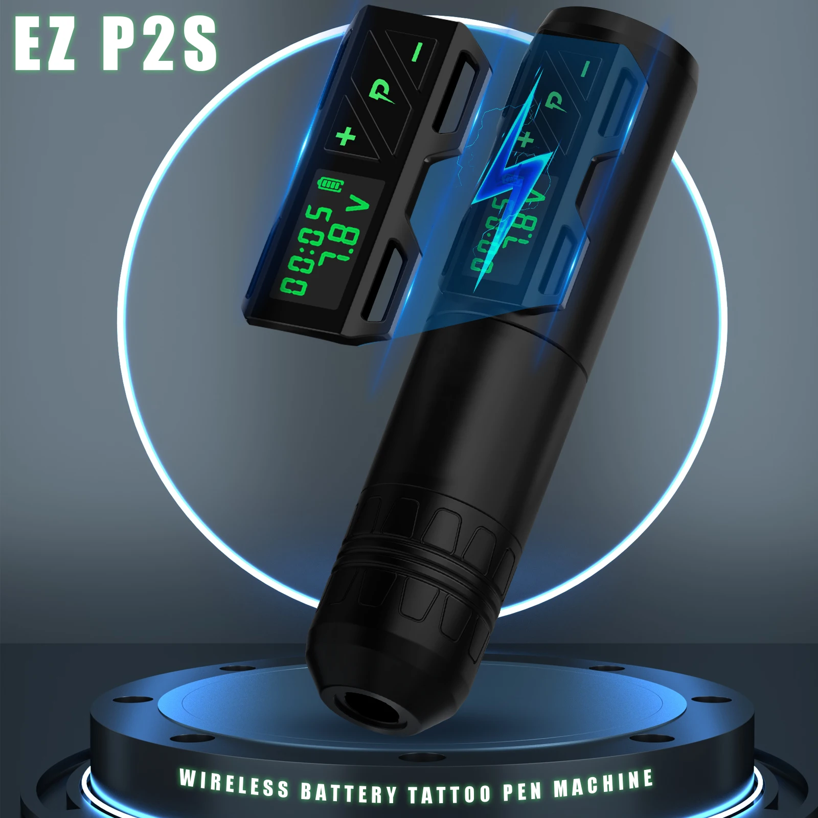 Top Trends: EZ Portex Generation 2S Wireless Battery Tattoo Pen With Portable Power Pack 1800mAh LED Digital Display For Body Art Shoppable Styles