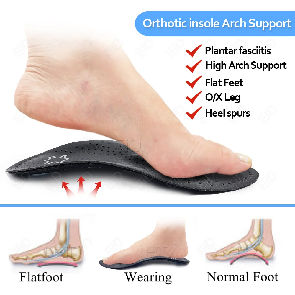 Top Trends: EiD Orthopedic Insoles Orthotics Flat Foot Health Sole Pad For Shoes Insert Arch Support Pad For Plantar Fasciitis O / X Leg Pads Shoppable Styles - Image 3