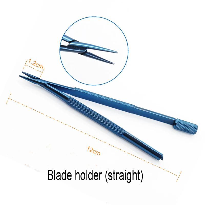 Top Trends: Stainless Steel Titanium Alloy Ophthalmic Micro Instruments Clip Blade Blade Holder Straight Elbow Shoppable Styles