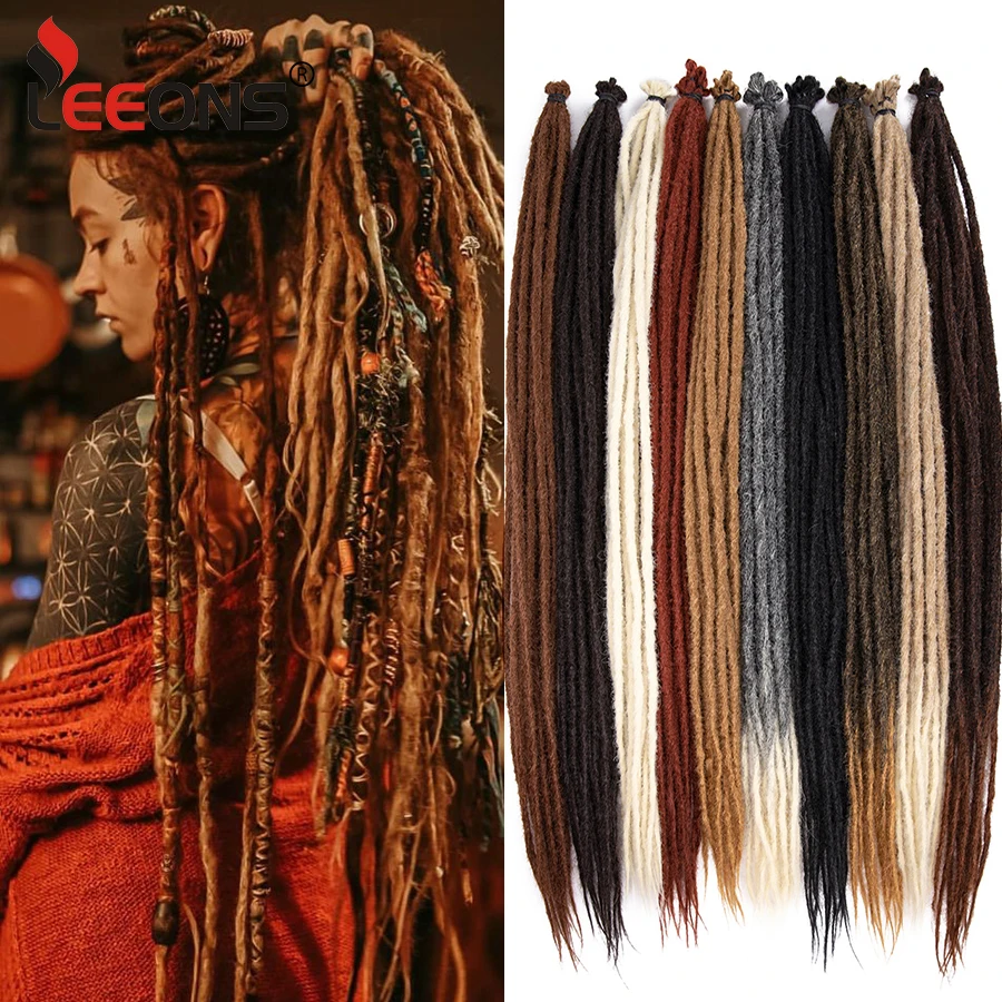 Top Trends: Reggae Dreadlocks Synthetic Braiding Hairpiece Soft Skin-Friendly Crochet Hair Knotless Braiding Hair Extension Exotica Nu Locs Shoppable Styles