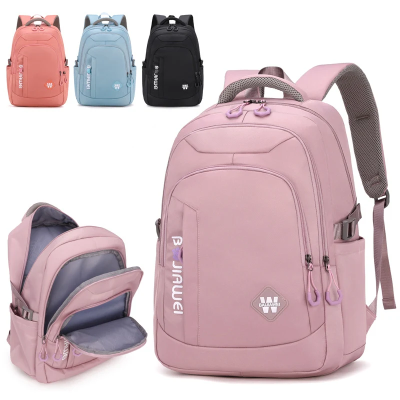 Top Trends: Teenage School Backpacks Waterproof Women Travel Laptop Backpack College School Bag For Men Back Pack Large School Bags Mochilas Shoppable Styles