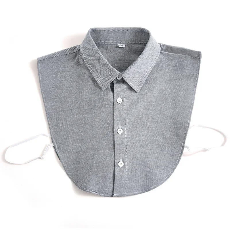 Top Trends: Oxford Textile Cotton Fake Collar For Men Unisex Versatile Spring Summer Fashion Business Collar Inside Office Work Fake Shirt Shoppable Styles - Image 5