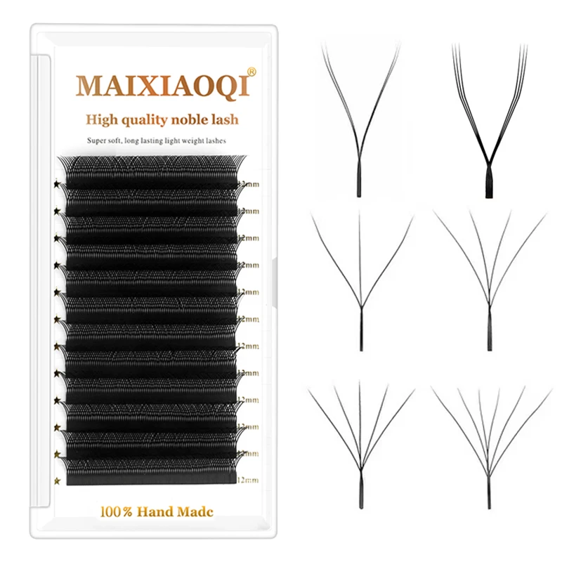 Top Trends: W Shaped Bloom 2D 3D 4D 5D 6D 7D 8D Automatic Flowering Premade Fans Eyelashes Extensions Natural Soft YY Individual Lashes Shoppable Styles