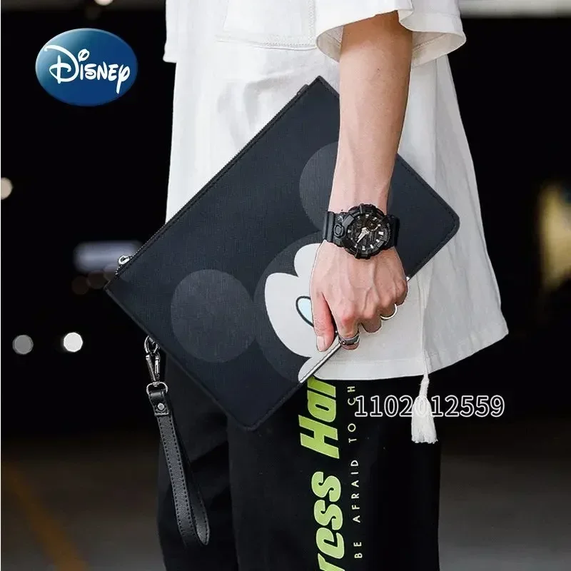 Top Trends: Disney Mickey New Men's Handbag Cartoon Men's Bag Luxury Brand Women's Handbag Large Capacity High Quality Storage Coin Wallet Shoppable Styles - Image 5