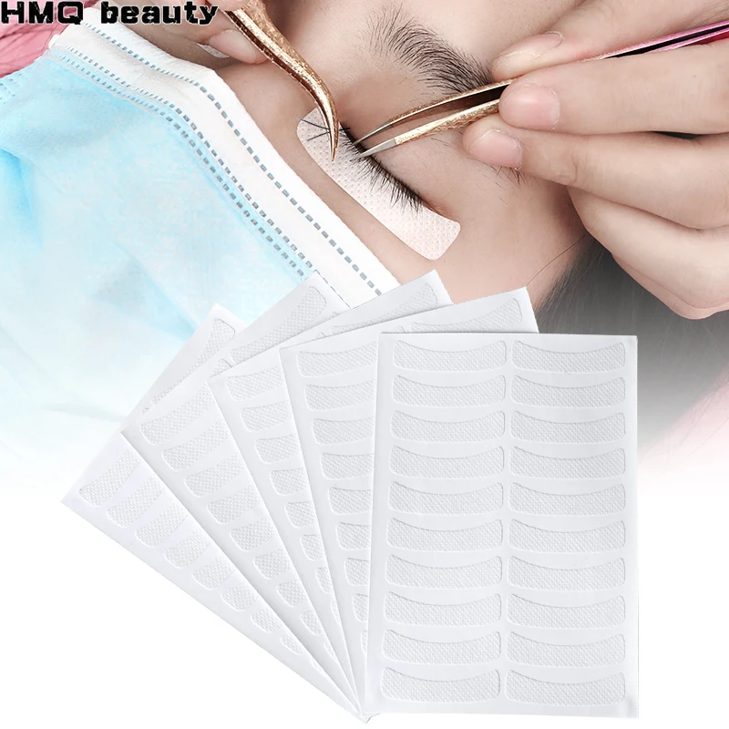 Top Trends: 100 / 200Pcs Eyelash Extension Patch Tape Medical Non-woven Fabrics Under Eye Pads Sticker Lash Extension Accessories Makeup Tools Shoppable Styles