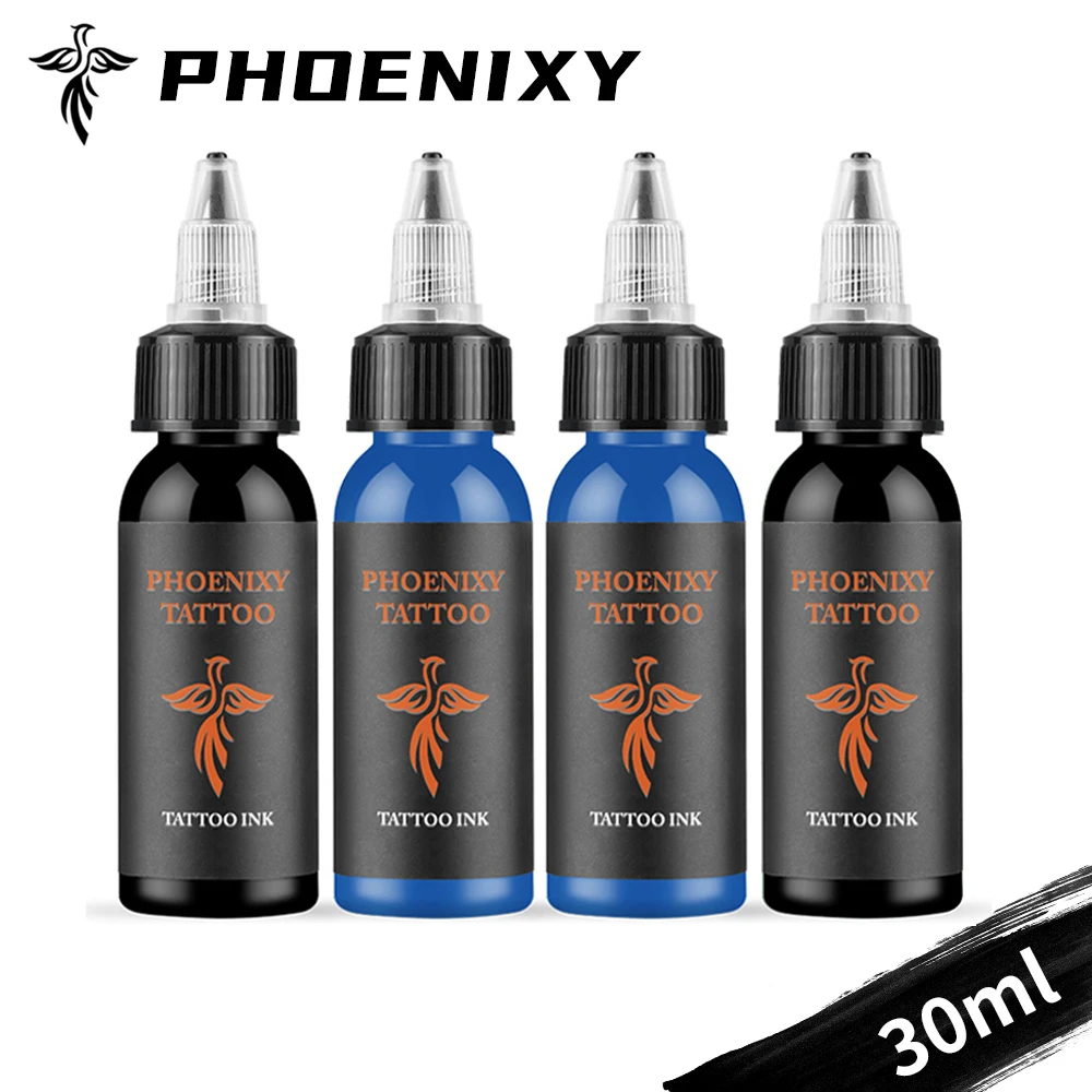 Top Trends: Professional Tattoo Inks 30ml / 5ml Black White Red Colorful Tattoo Pigment For Permanent Makeup Tattoo Body Art Pigment Supplies Shoppable Styles