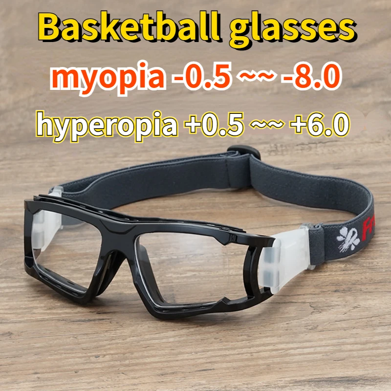 Top Trends: Myopia Hyperopia Prescription Adults Sports Goggles For Basketball Football Glasses Anti-impact Fitness Training Cycling Eyewear Shoppable Styles