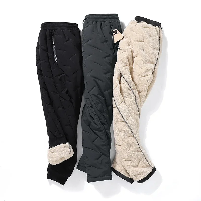 Top Trends: Men Thicken Winter Warm Pants Warm Thicken Sweatpants Fashion Joggers Sportswear Casual Pants Men Plus Fleece OverSize Trousers Shoppable Styles