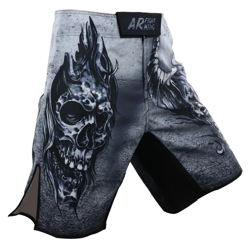 Top Trends: MMA Fight Sports Skull Devil Short Pants Comprehensive Fighting Training Fitness Jiu-Jitsu Beach Running Muay Thai Shoppable Styles