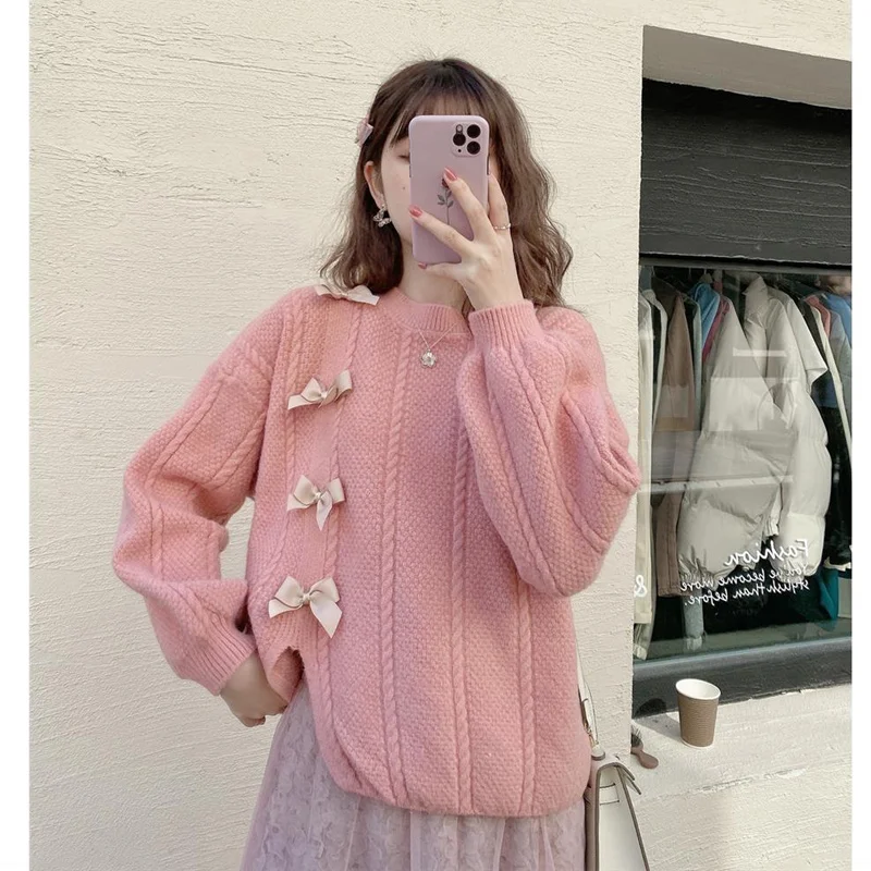 Top Trends: Striped Sweater Cardigan Spring Autumn New O-Neck Long Sleeve Button All-match Knitting Tops Sweet Fashion Vintage Women Clothes Shoppable Styles