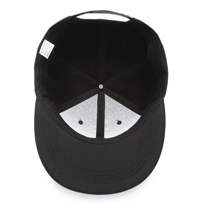 Top Trends: Cheap Diy Custom Logo Embroidery Baseball Cap Flat Unisex Men Women Solid Adjustable Snapback Hat With Logo Letter Shoppable Styles - Image 5